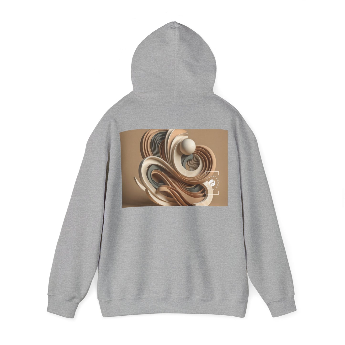 "Hepworth Hues: An Earth Tone Symphony" - Hoodie