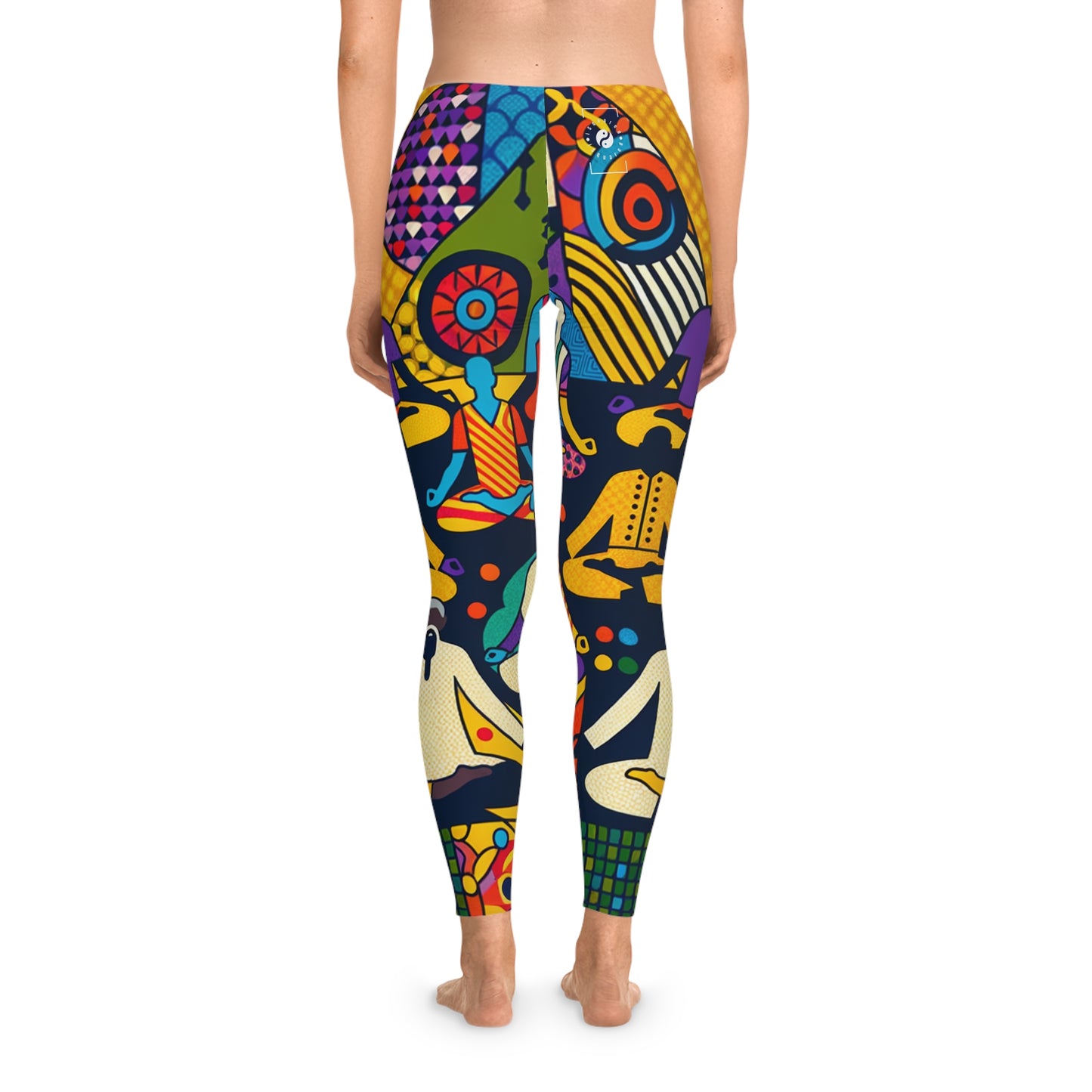 Vibrant Sadana: Prana in Nouveau Réalité - Unisex Tights