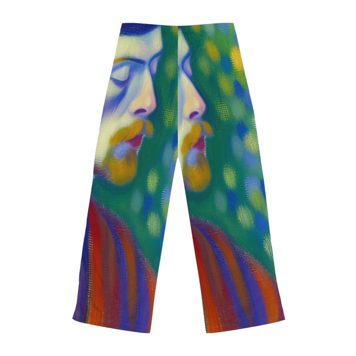 "Serene Resilience: A Frida's Solitude in hues" - Women lounge pants
