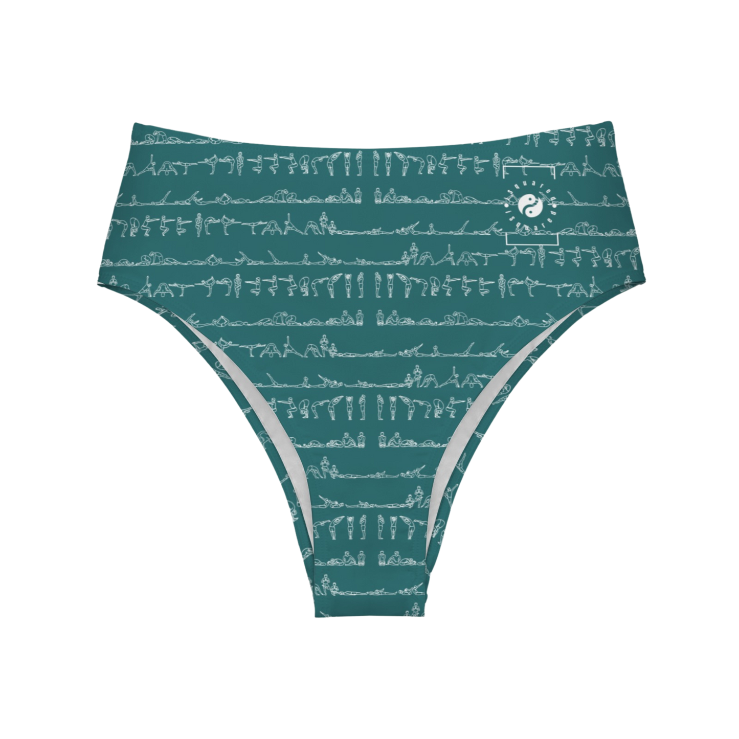 Bikram Ember - High Waisted Bikini Bottom