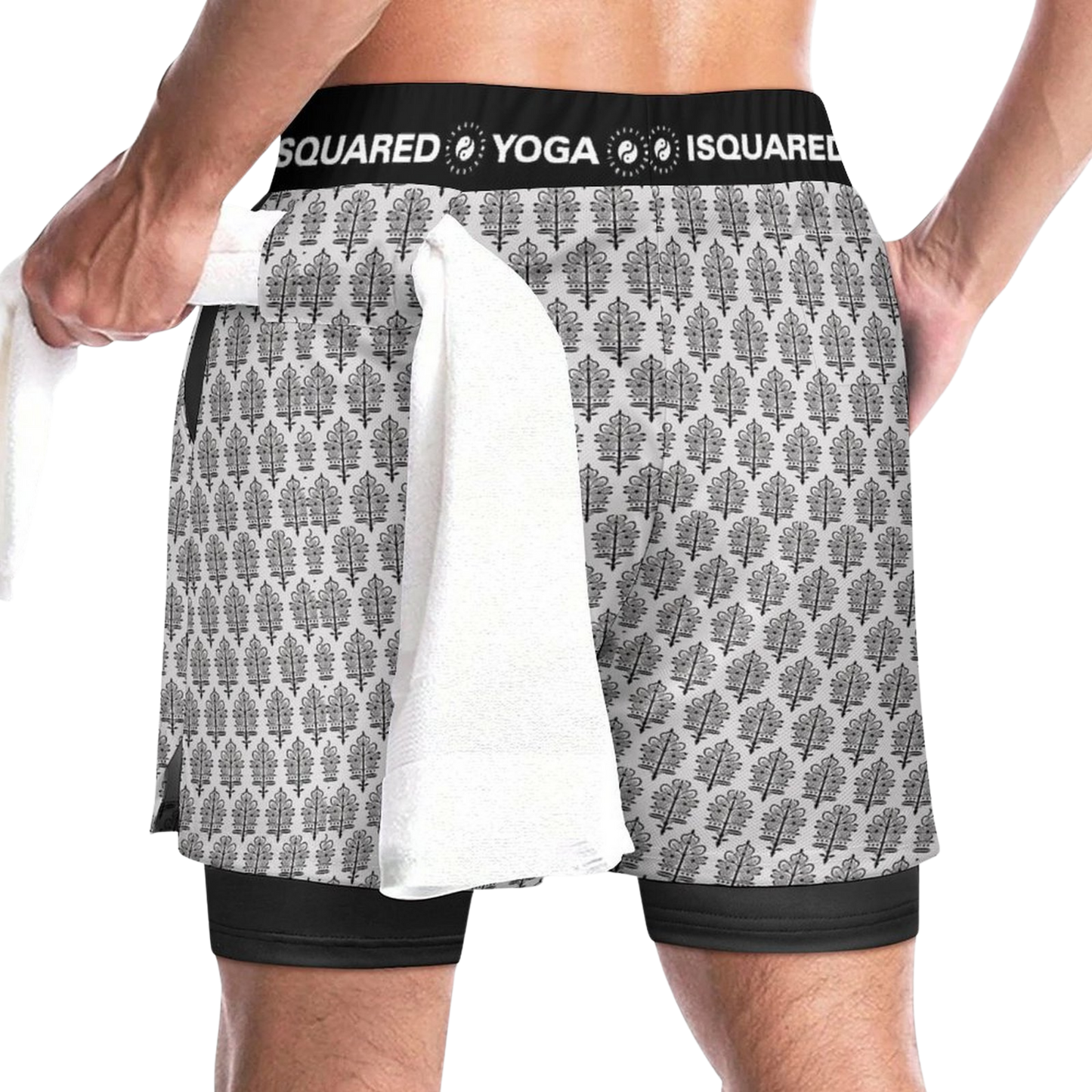 Jaipur Love - Compression Yoga Shorts