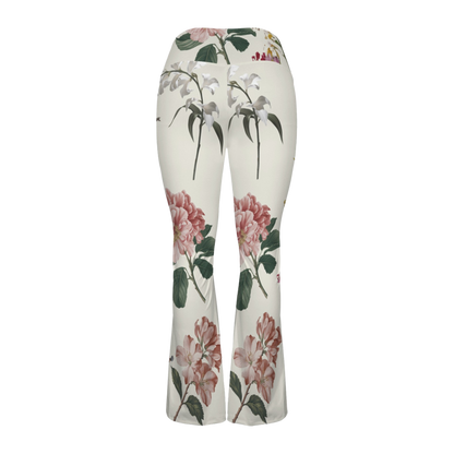 Botanicals - Cross Waisted Flair Leggings