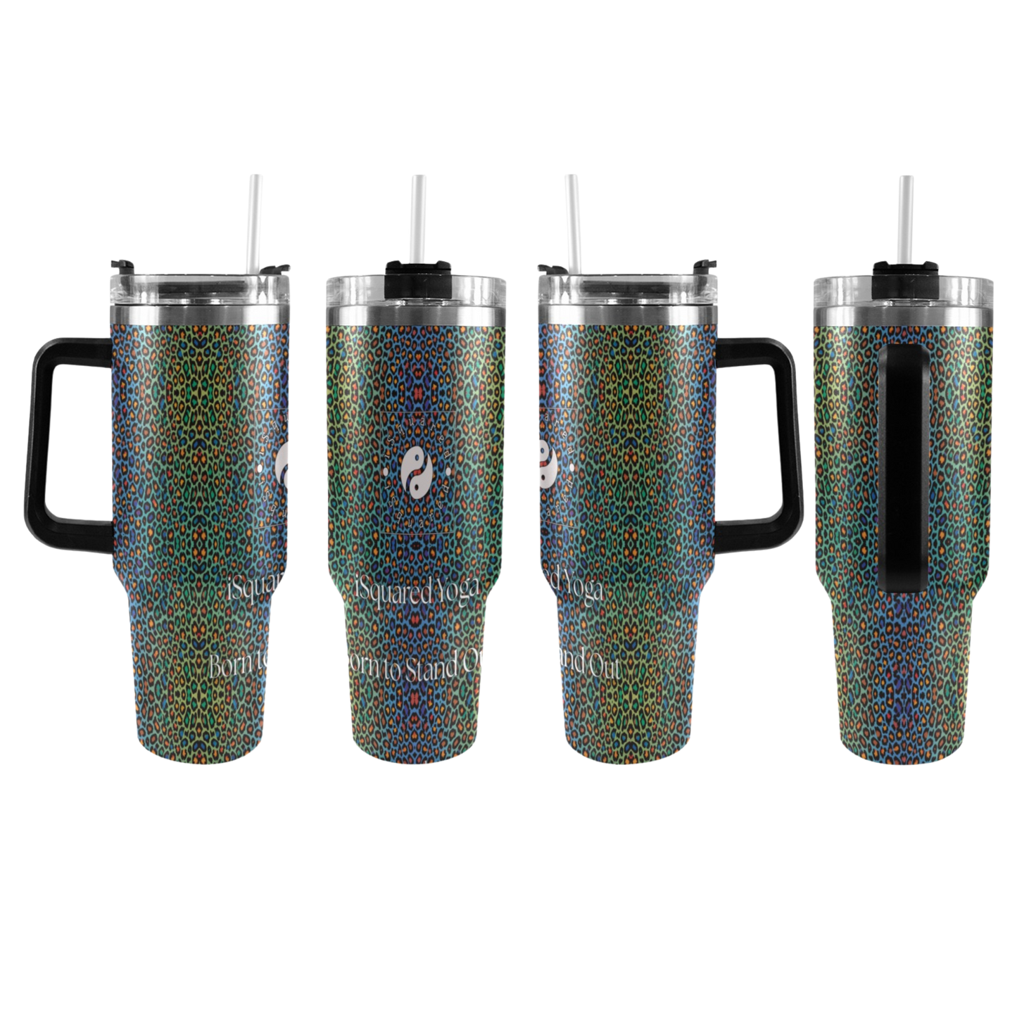 Wild Leopards - iSquared Tumbler 40 Oz