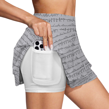 Bikram Pastel - iSquared Ruffle Skirt