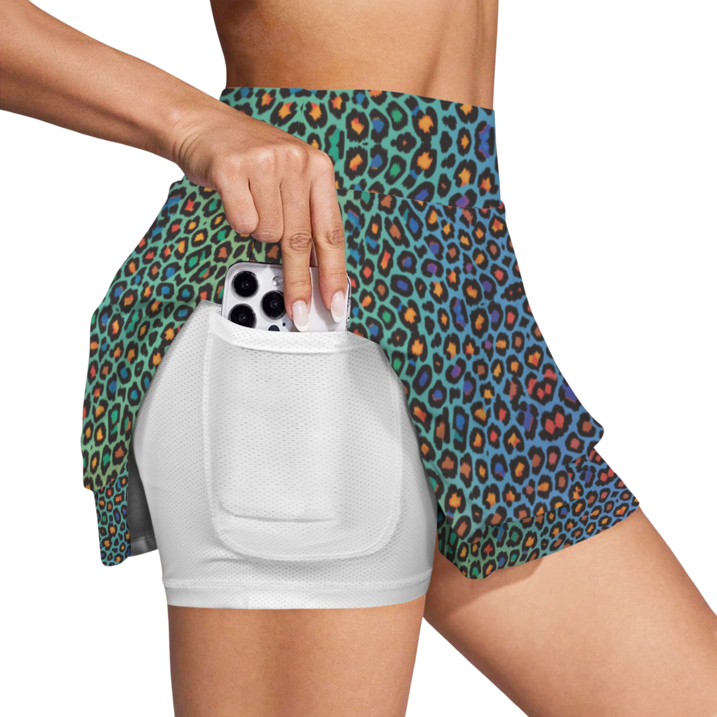 Wild Leopards - iSquared Ruffle Skirt