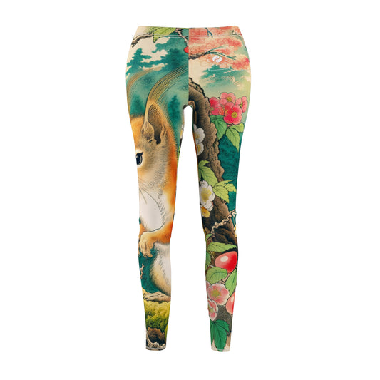 Squirrel's Serenity  - Casual Leggings