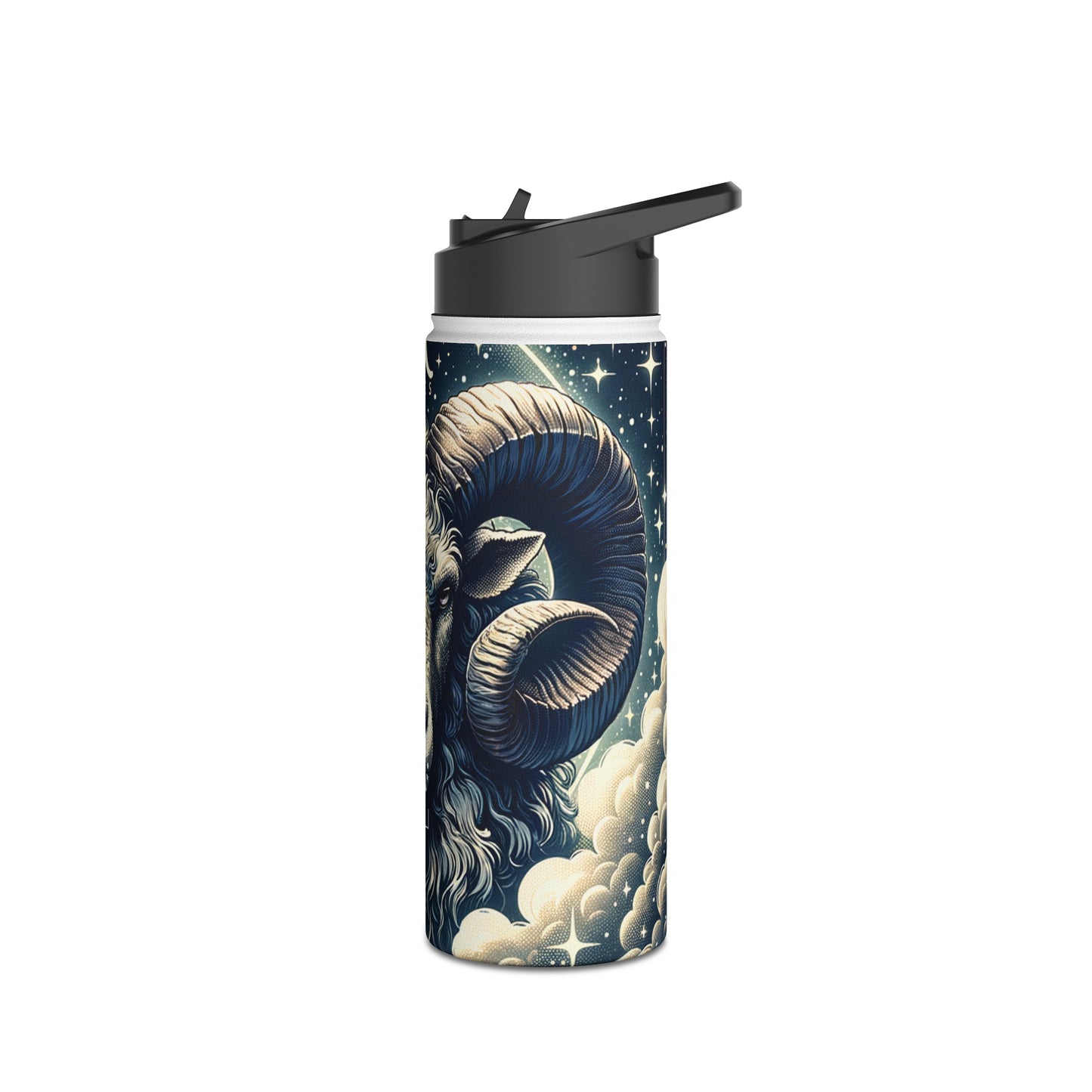 "Celestial Ram Ascendant" - Water Bottle