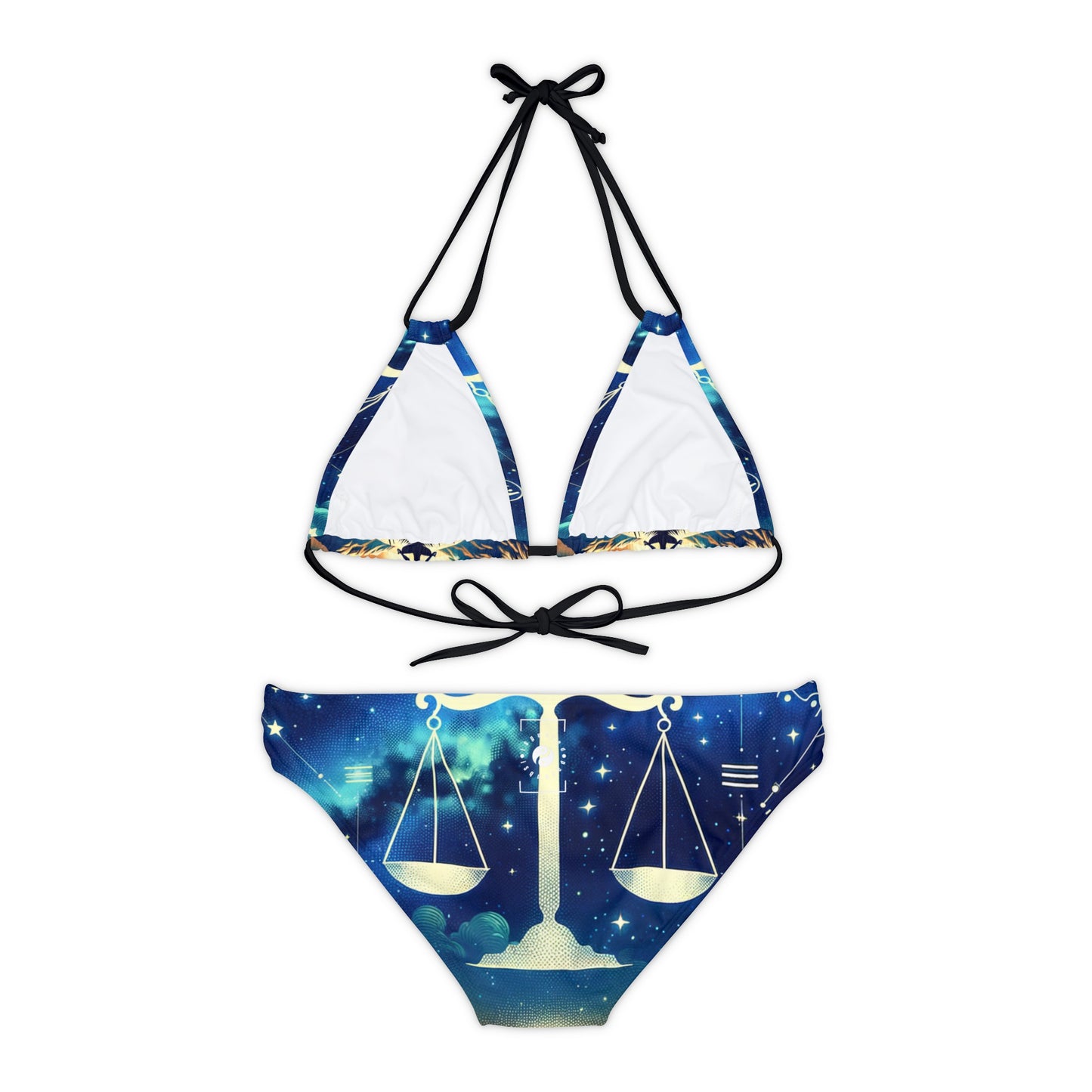 Celestial Libra - Lace-up Bikini Set
