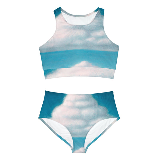 "Cloud Opera Serenity" - Hot Yoga Bikini Set