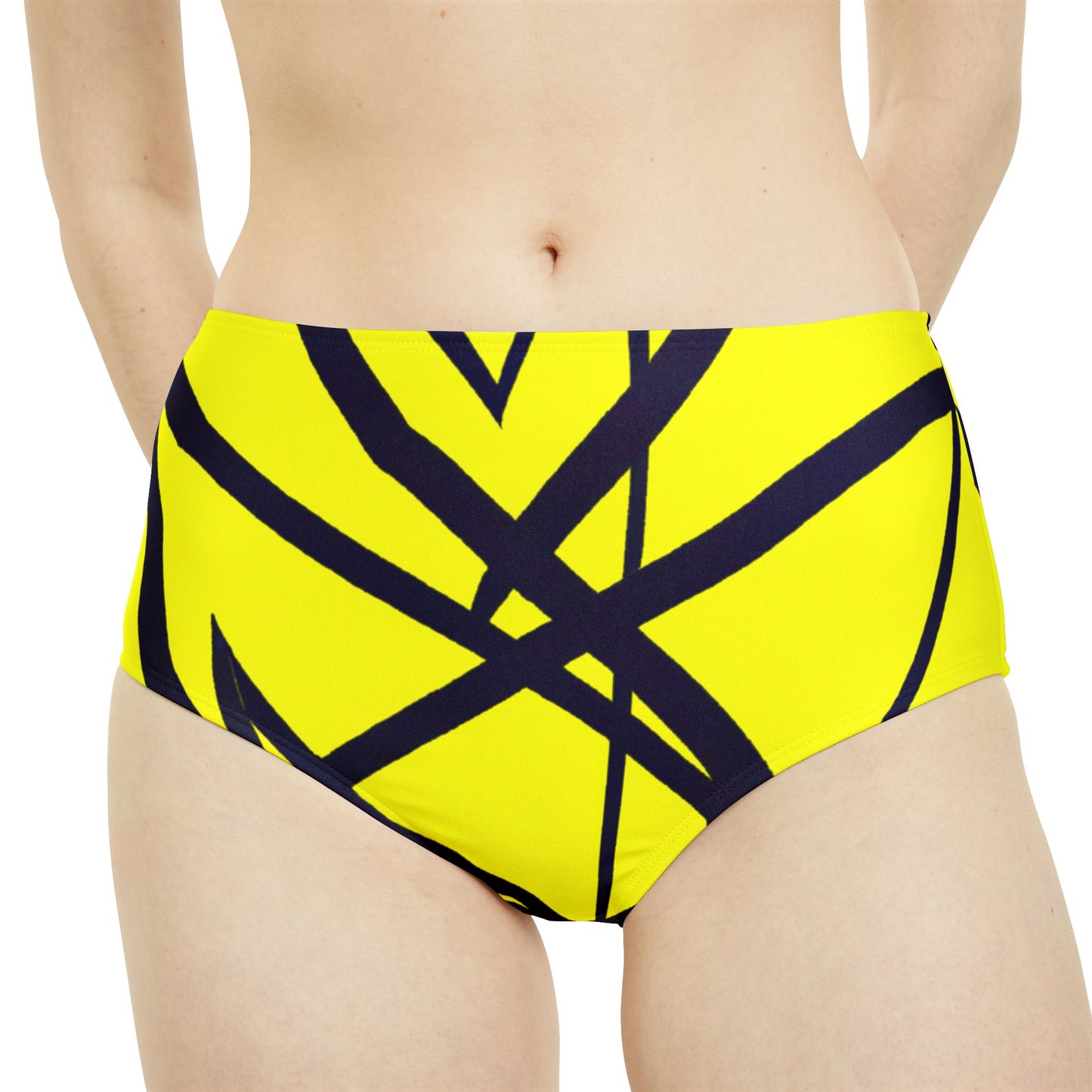 Entangled Harmony - High Waisted Bikini Bottom