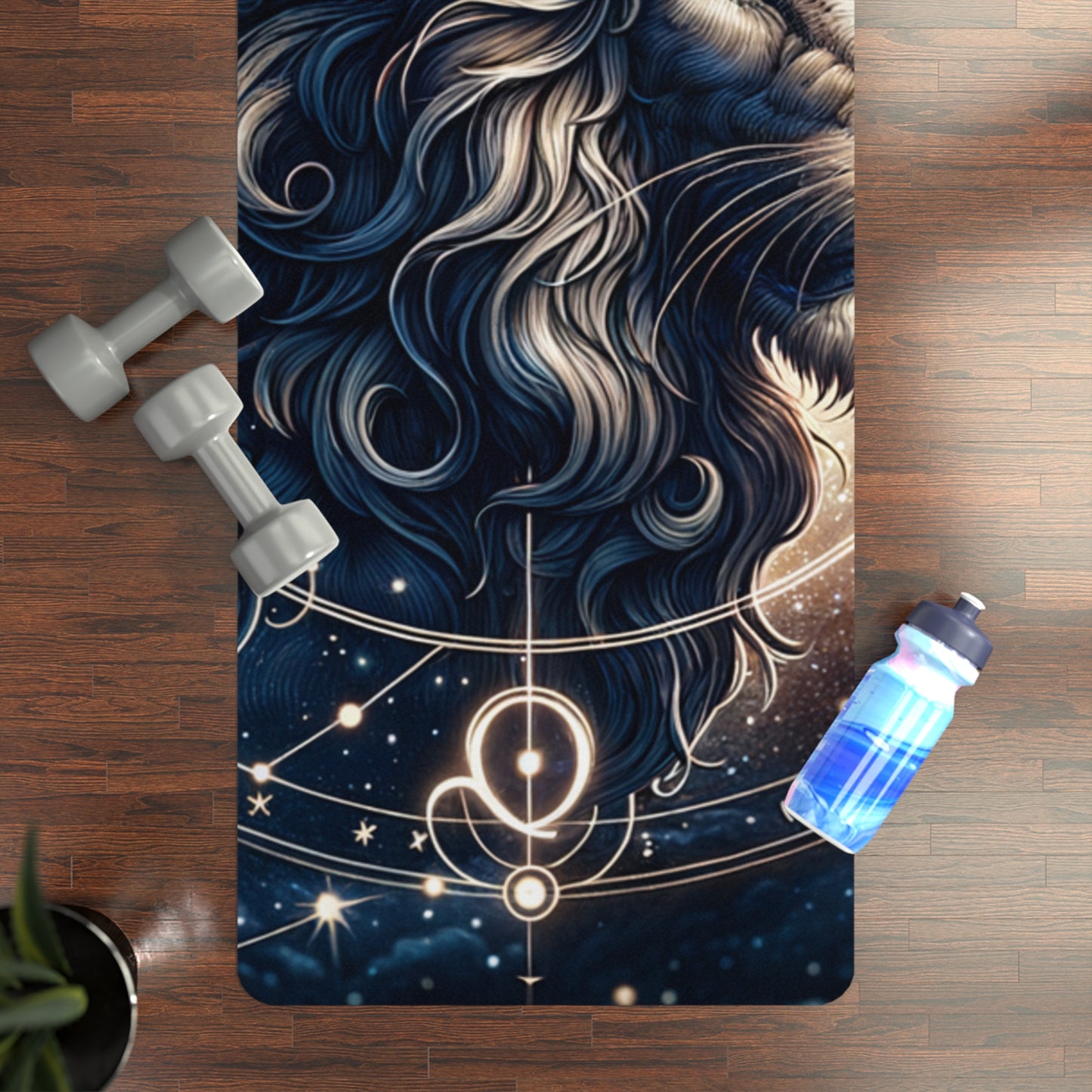 Celestial Leo Roar - Yoga Mat