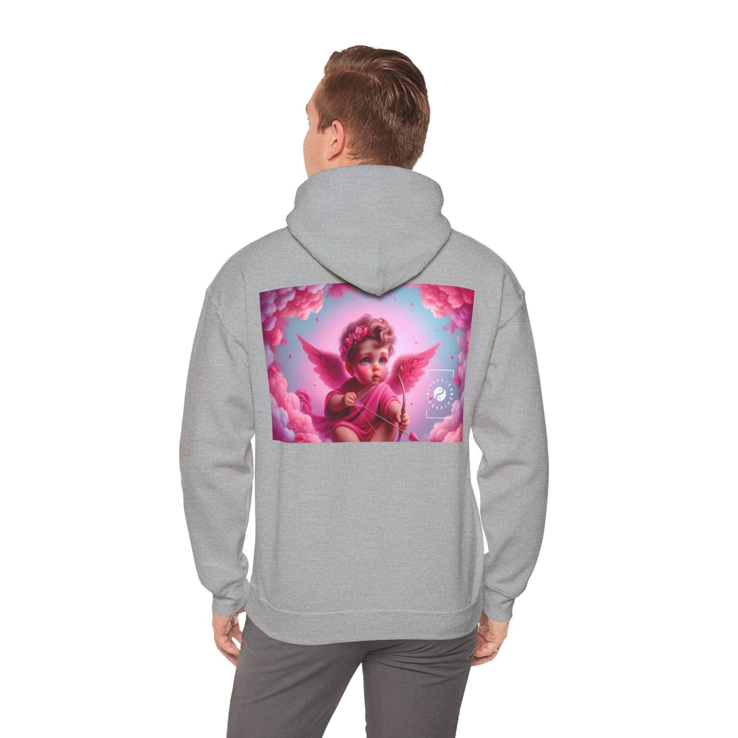 "Bold Blush: A Cupid's Love Affair" - Hoodie