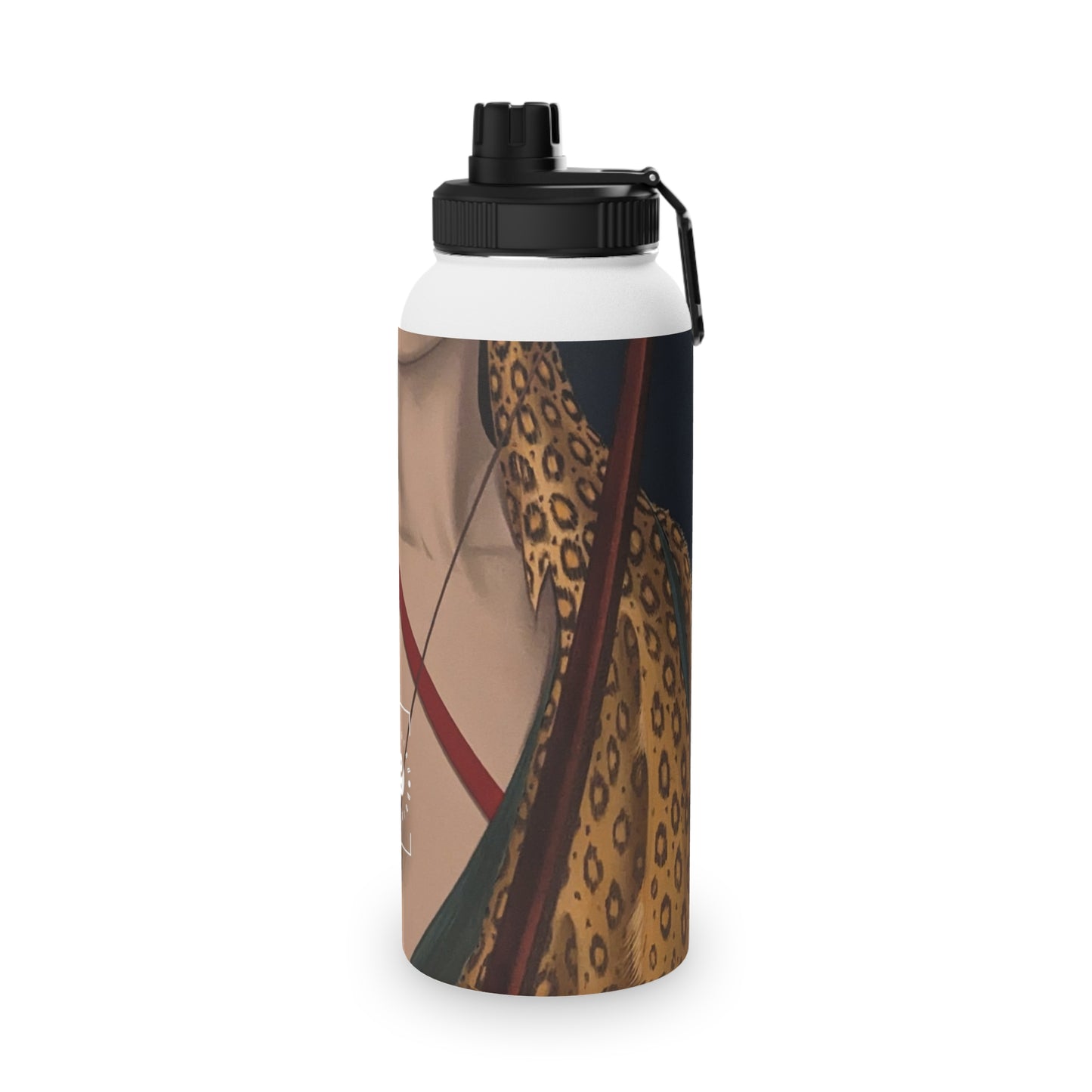 "La chaseresse - Felix Labisse" - Sports Water Bottle