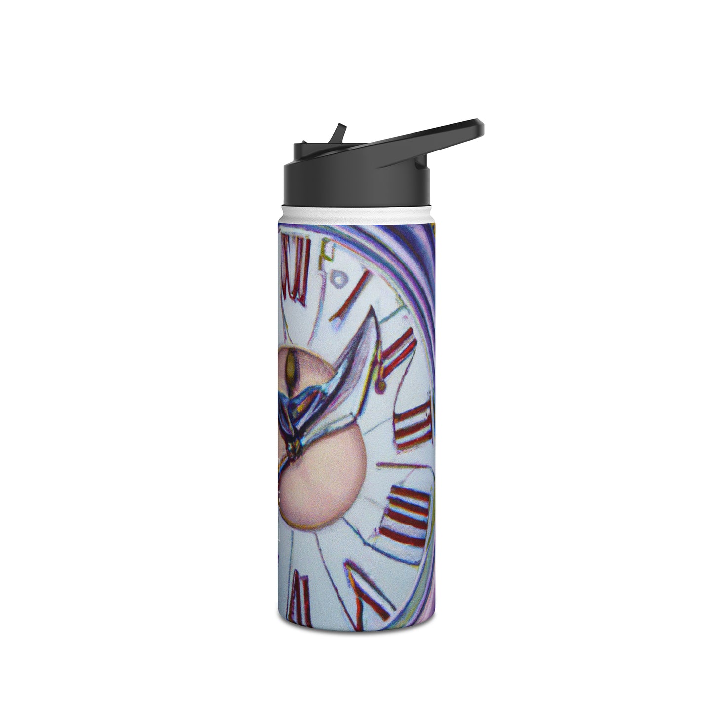 "Chrono Illusionist's Liquid Riddle" - Water Bottle