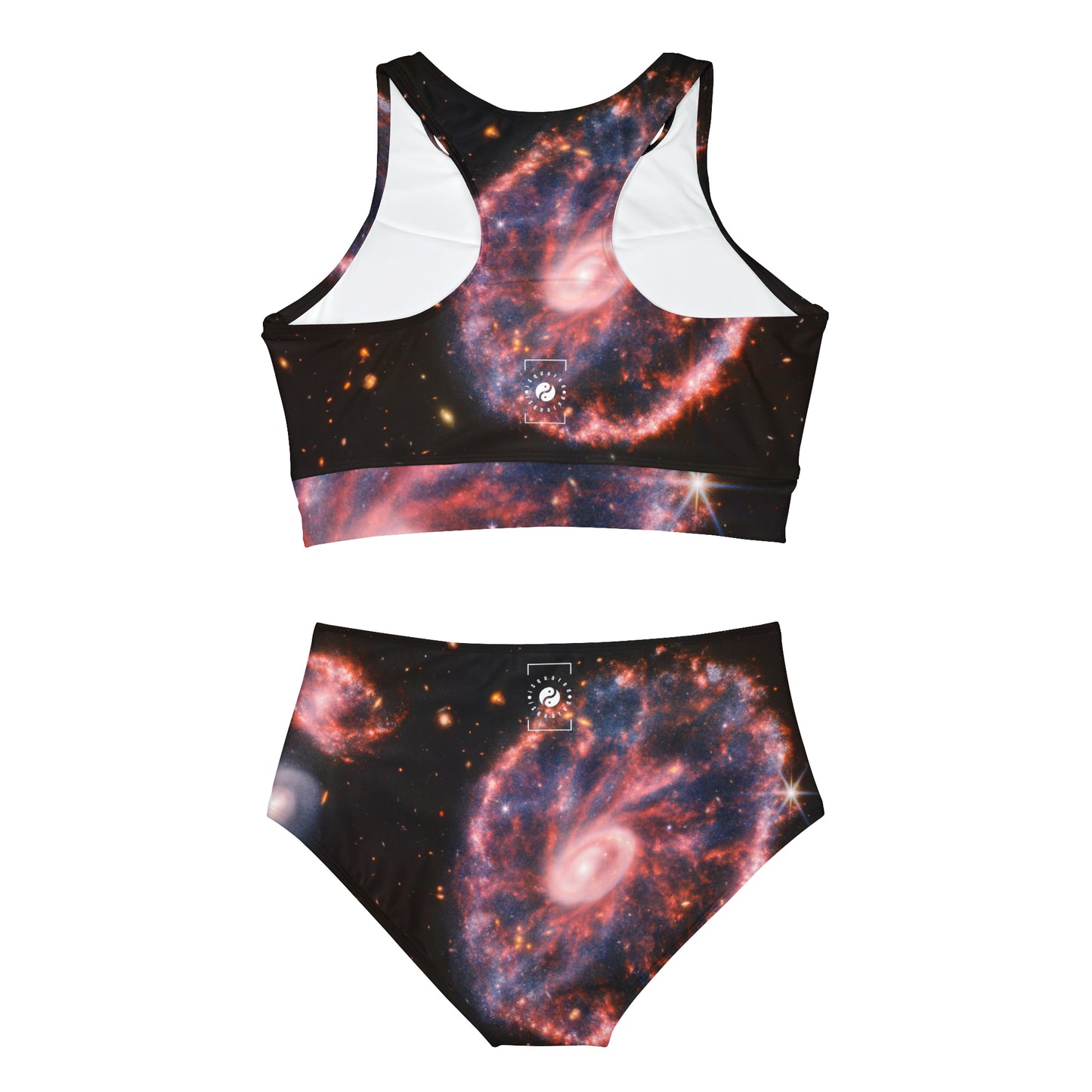 Cartwheel Galaxy (NIRCam and MIRI Composite Image) - Hot Yoga Bikini Set