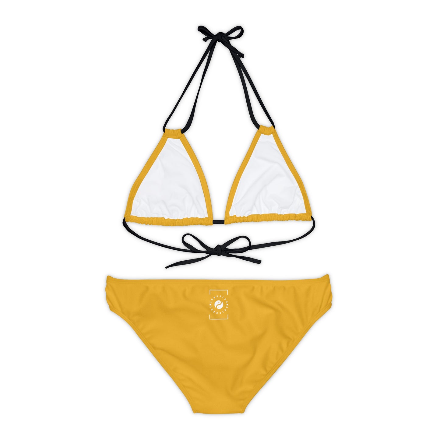 DAA520 Goldenrod - Lace-up Bikini Set