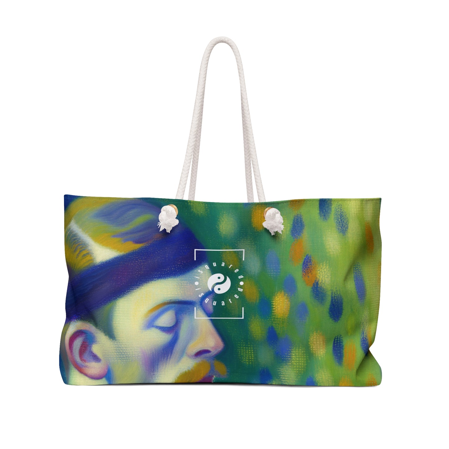 "Serene Resilience: A Frida's Solitude in hues" - Casual Yoga Bag