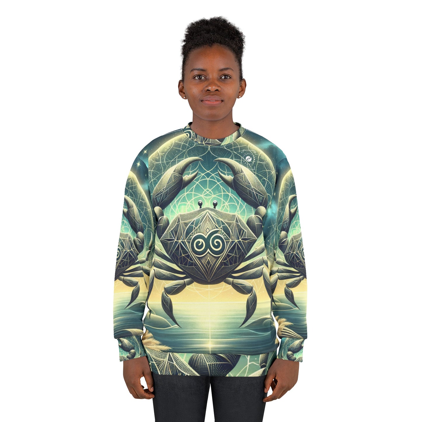 Crab Constellation Yoga - Unisex Sweatshirt