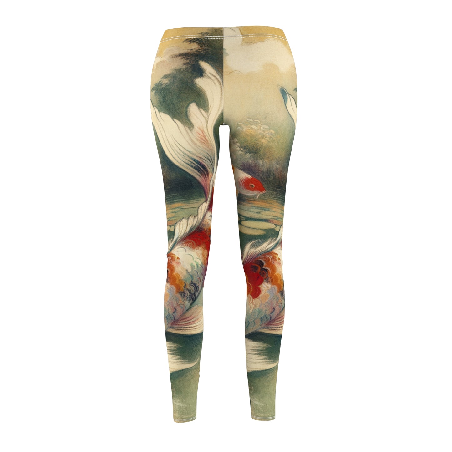 Koi Lily Pond - Casual Leggings