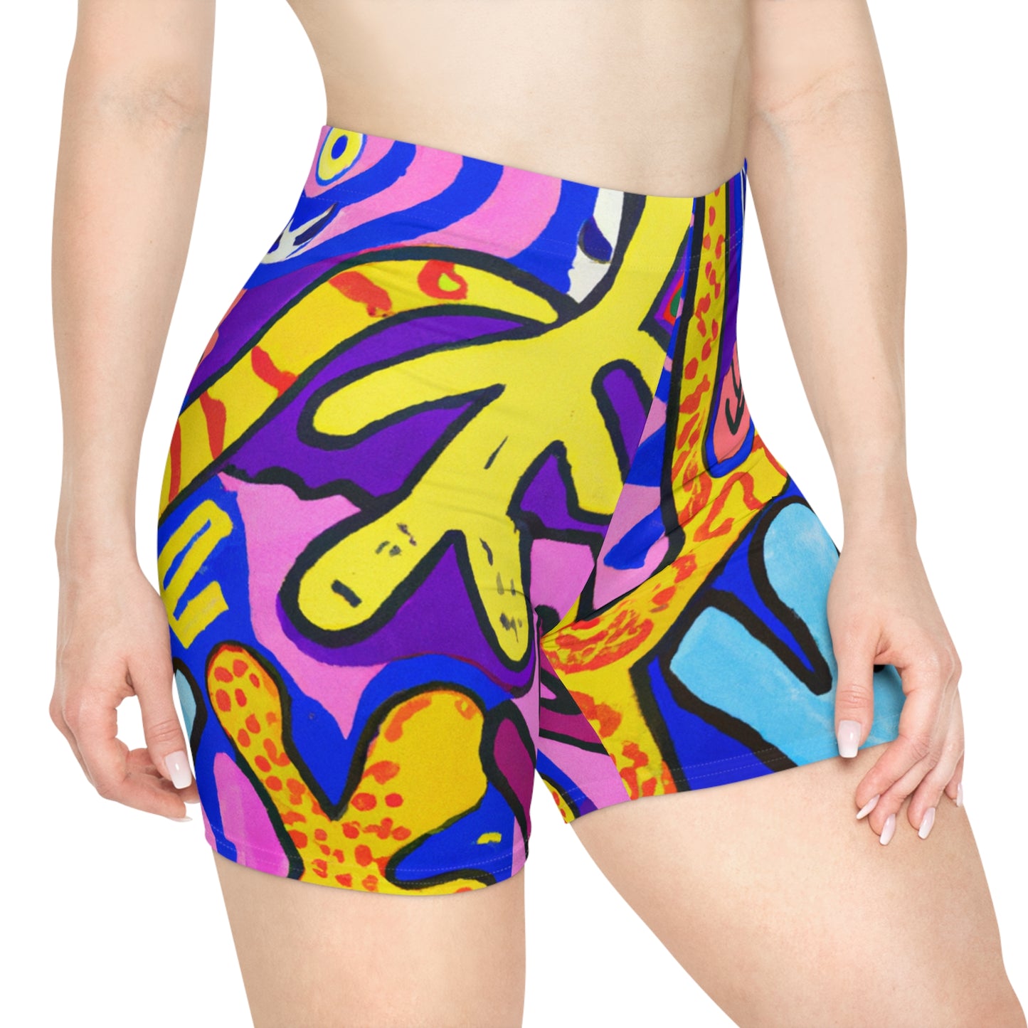 "Symbolic Jamboree" - Hot Yoga Short