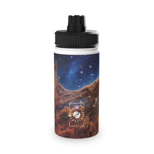 “Cosmic Cliffs” in the Carina Nebula (NIRCam Image) - JWST Collection - Sports Water Bottle