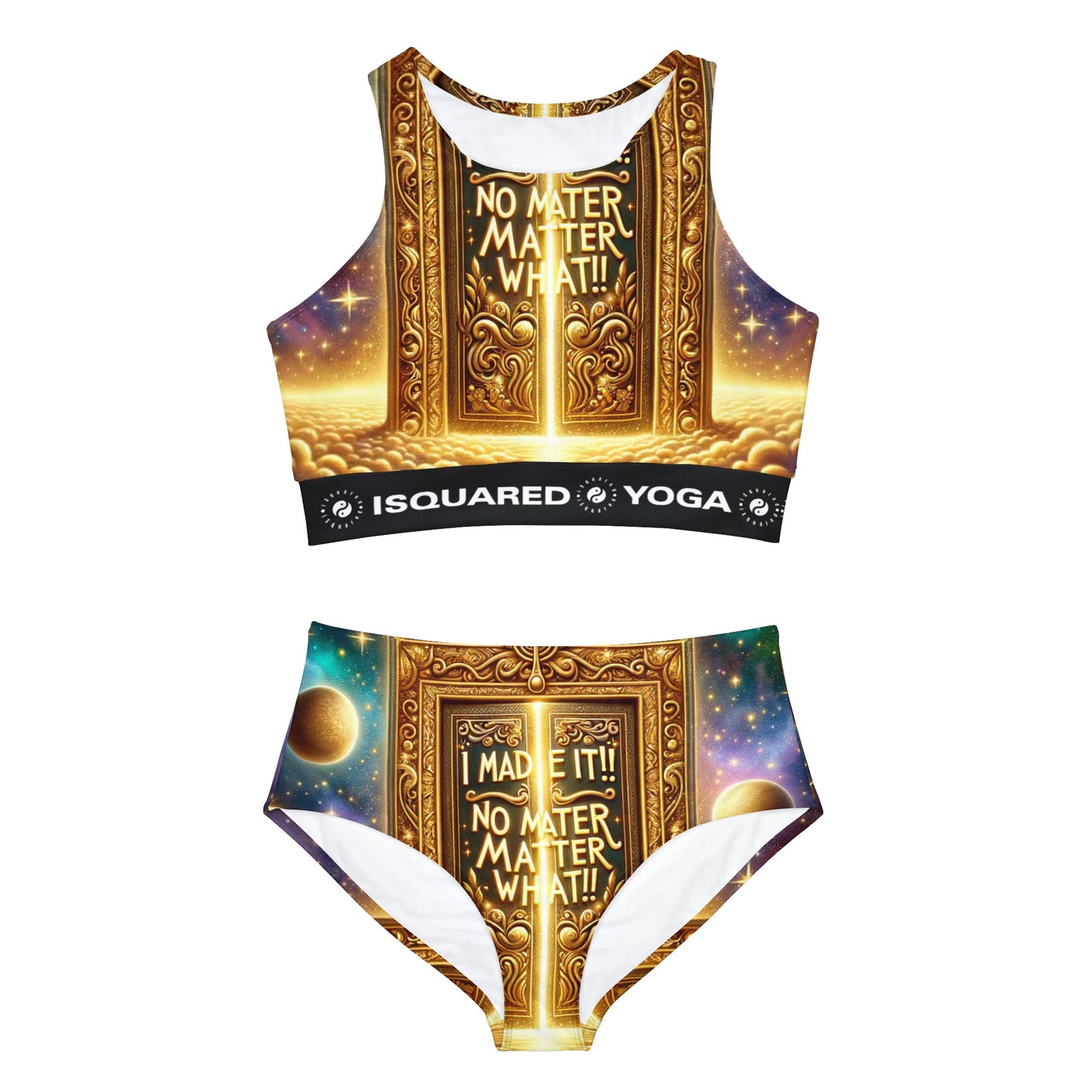 "Threshold of Perseverance" - Hot Yoga Bikini Set