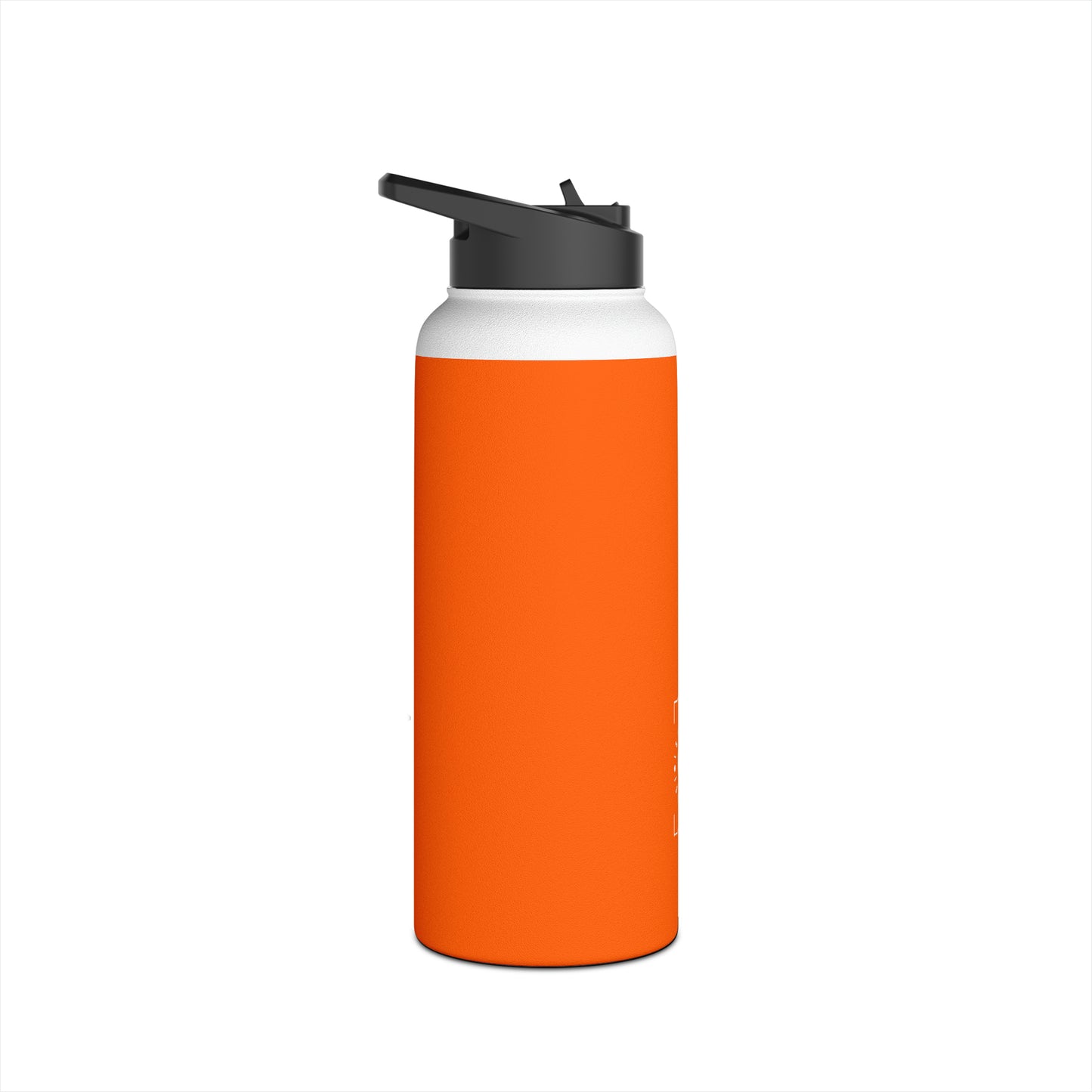 Neon Orange #FF6700 - Water Bottle