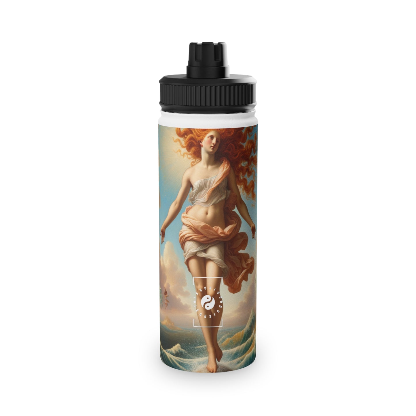 Rebirth of Venus - Sports Water Bottle