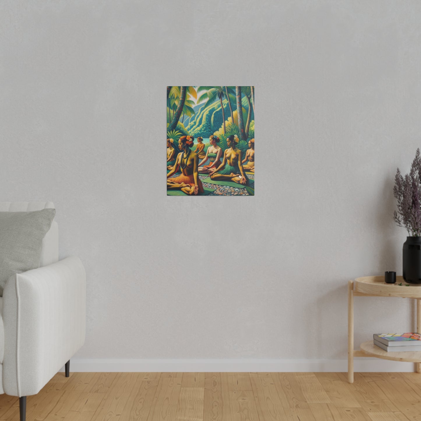 Tahitian Tranquility - Art Print Canvas