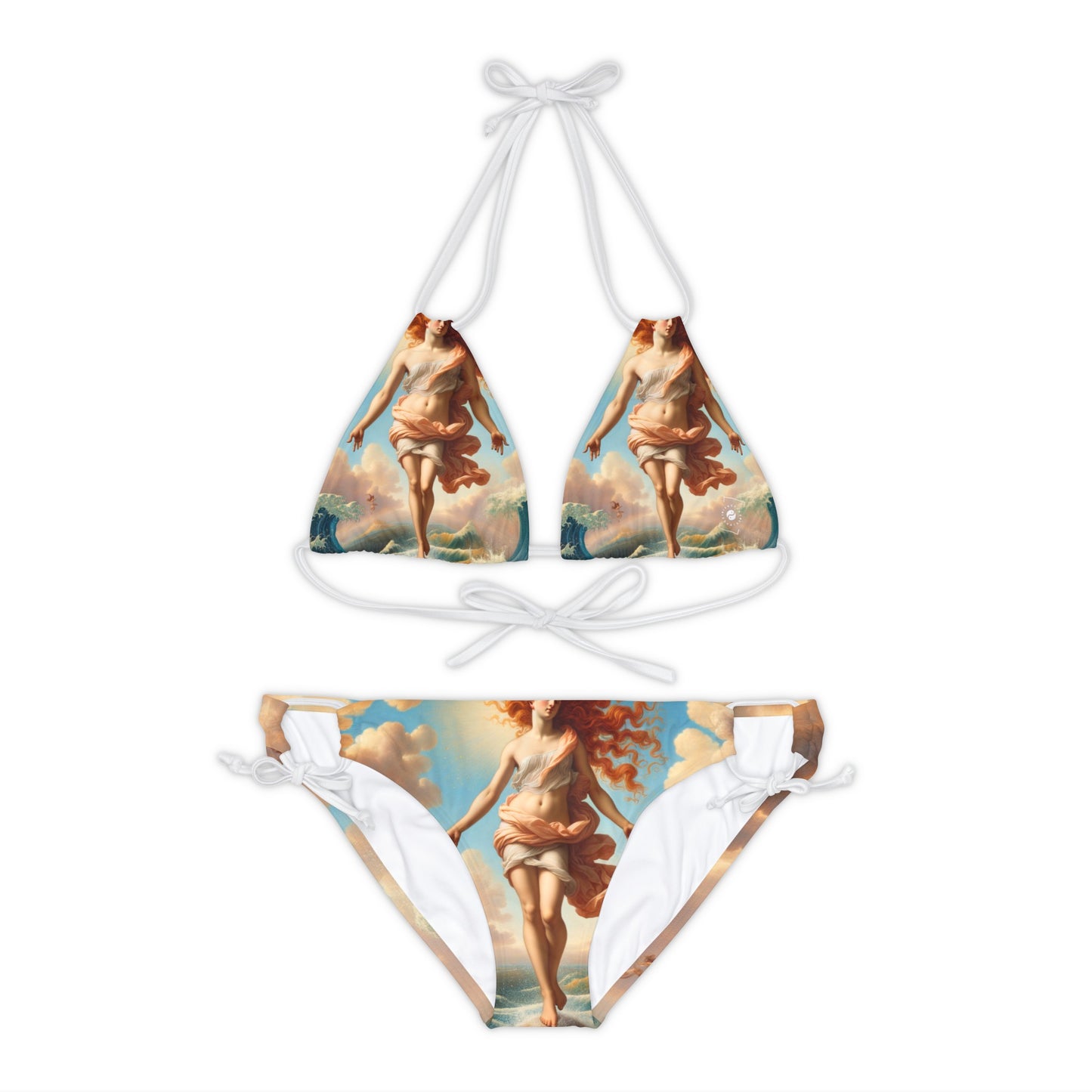 Rebirth of Venus - Lace-up Bikini Set