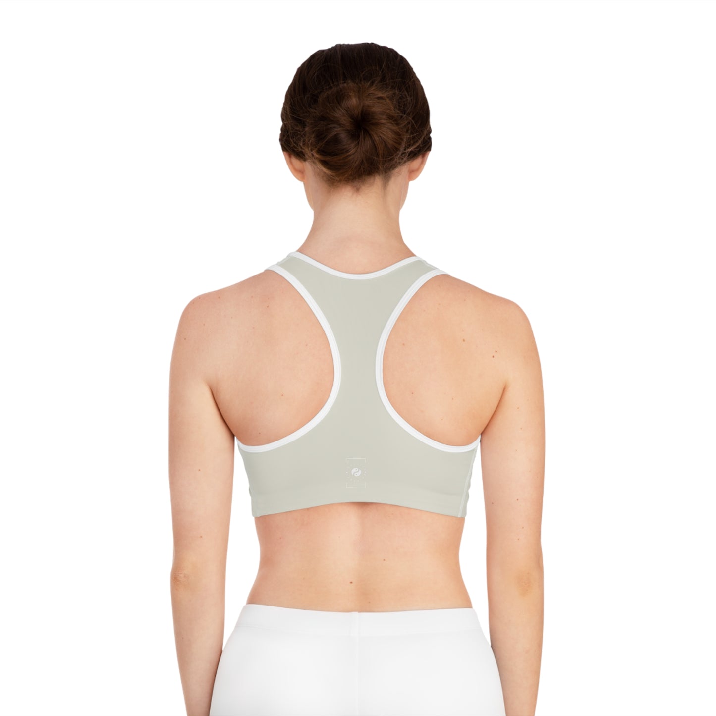 #E9E7DA Ivory - High Performance Sports Bra