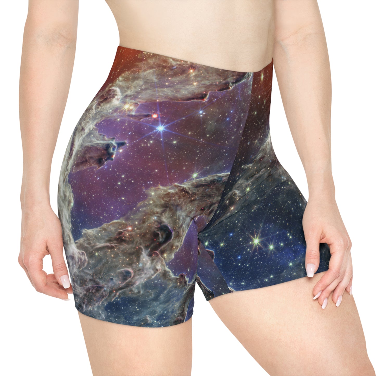 Piliers de la création (image composite NIRCam et MIRI) - Collection JWST - Hot Yoga Short