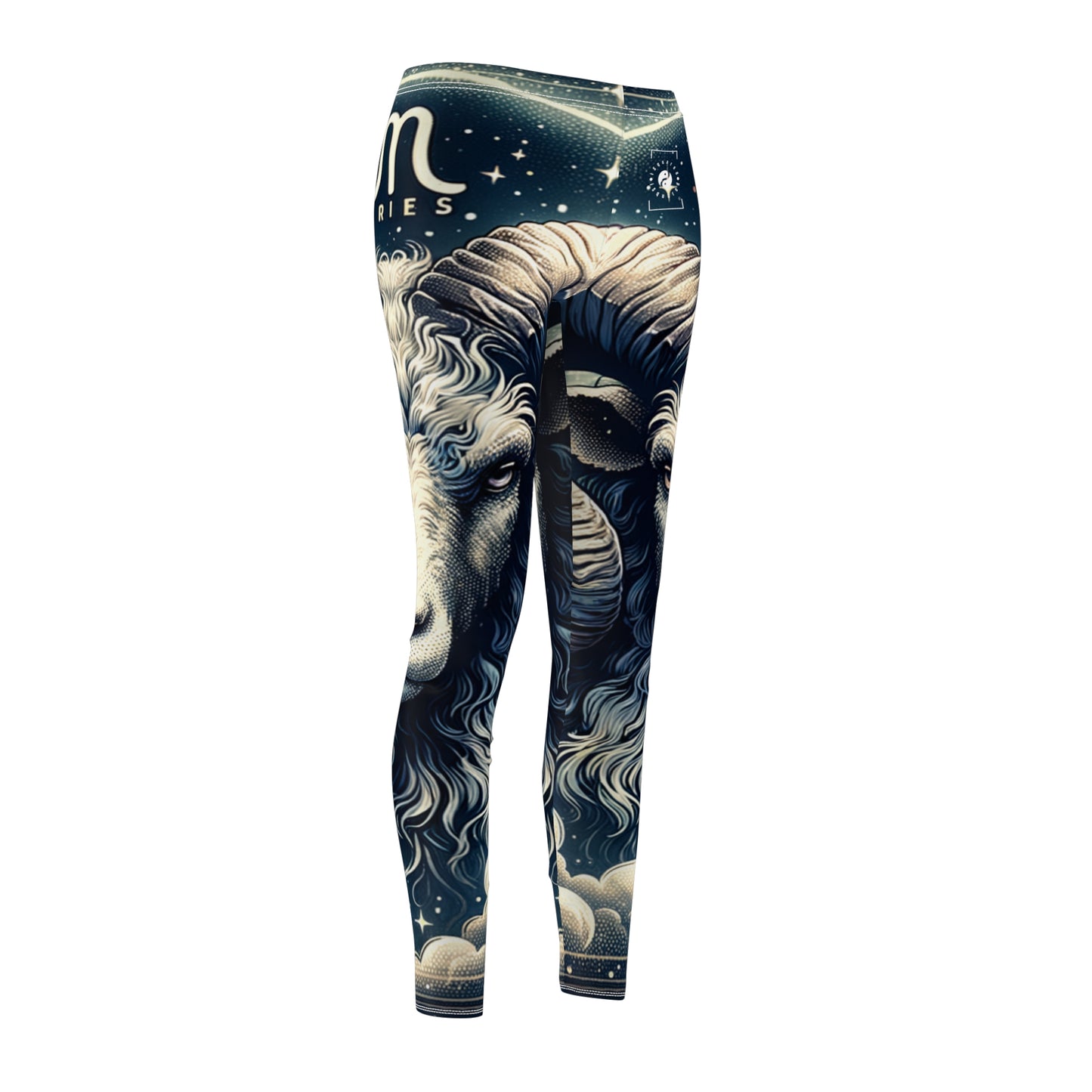 "Celestial Ram Ascendant" - Casual Leggings