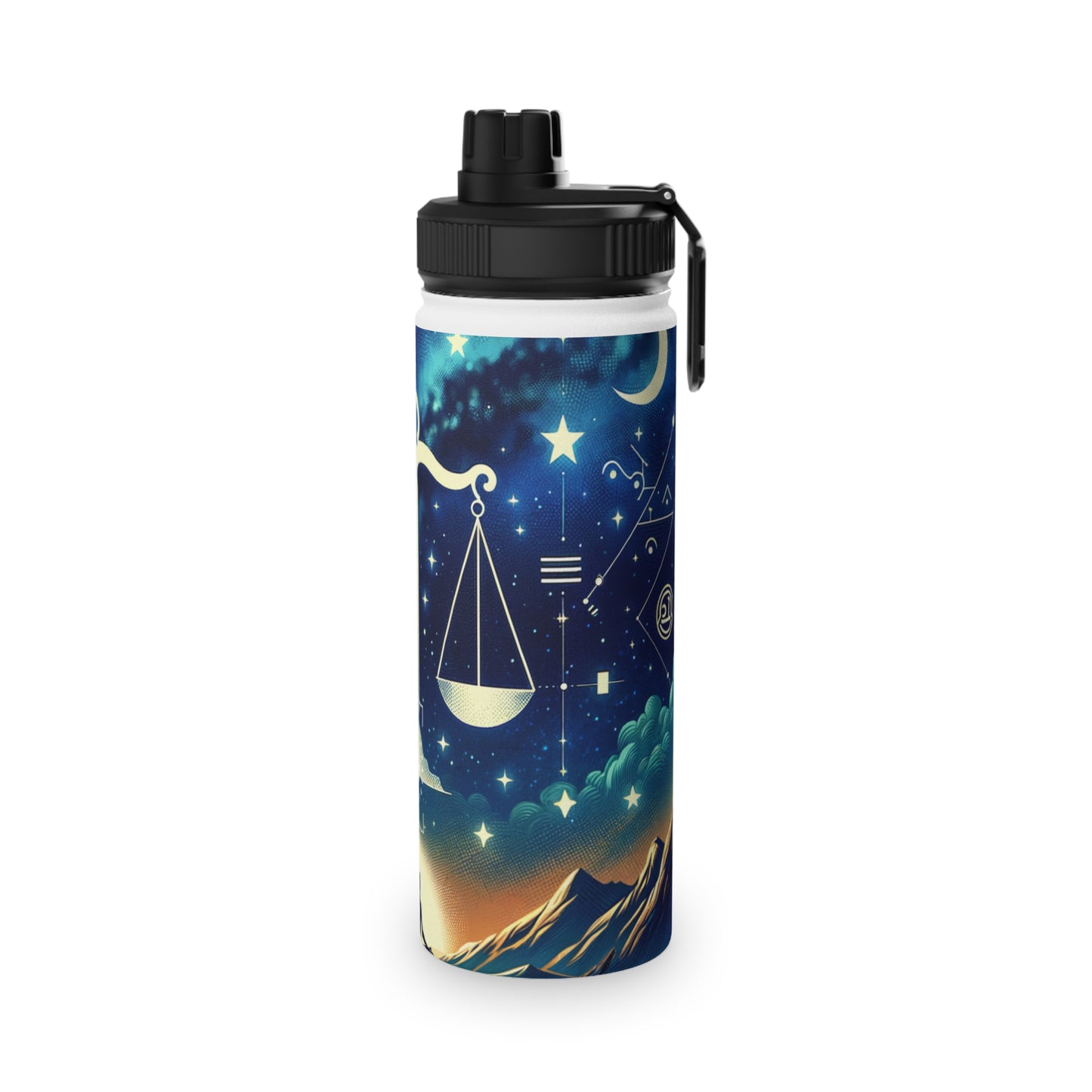 Celestial Libra - Sports Water Bottle