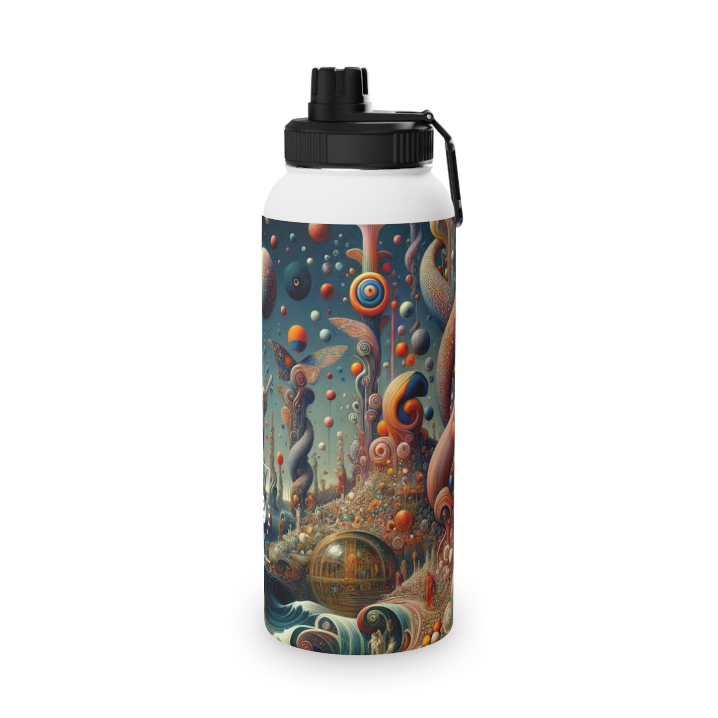 Kaleidoscopic Eden - Sports Water Bottle