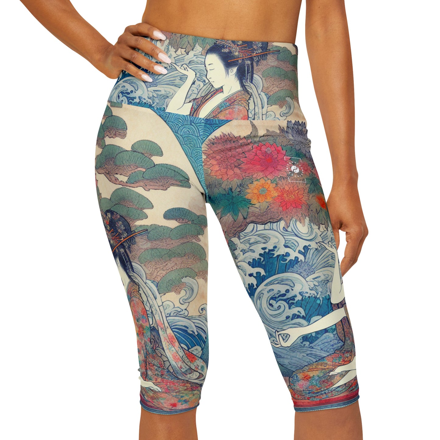 Zen No Kimochi - Legging Capri taille haute