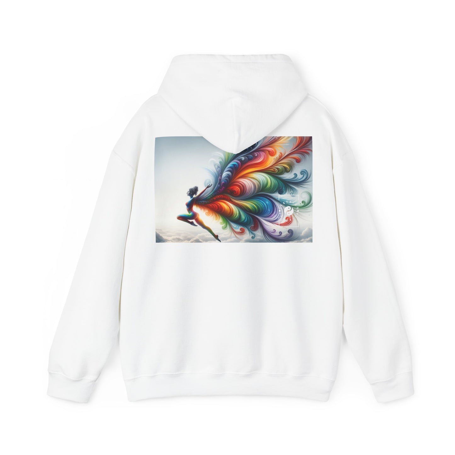 "Yogini's Rainbow Flight" - Hoodie