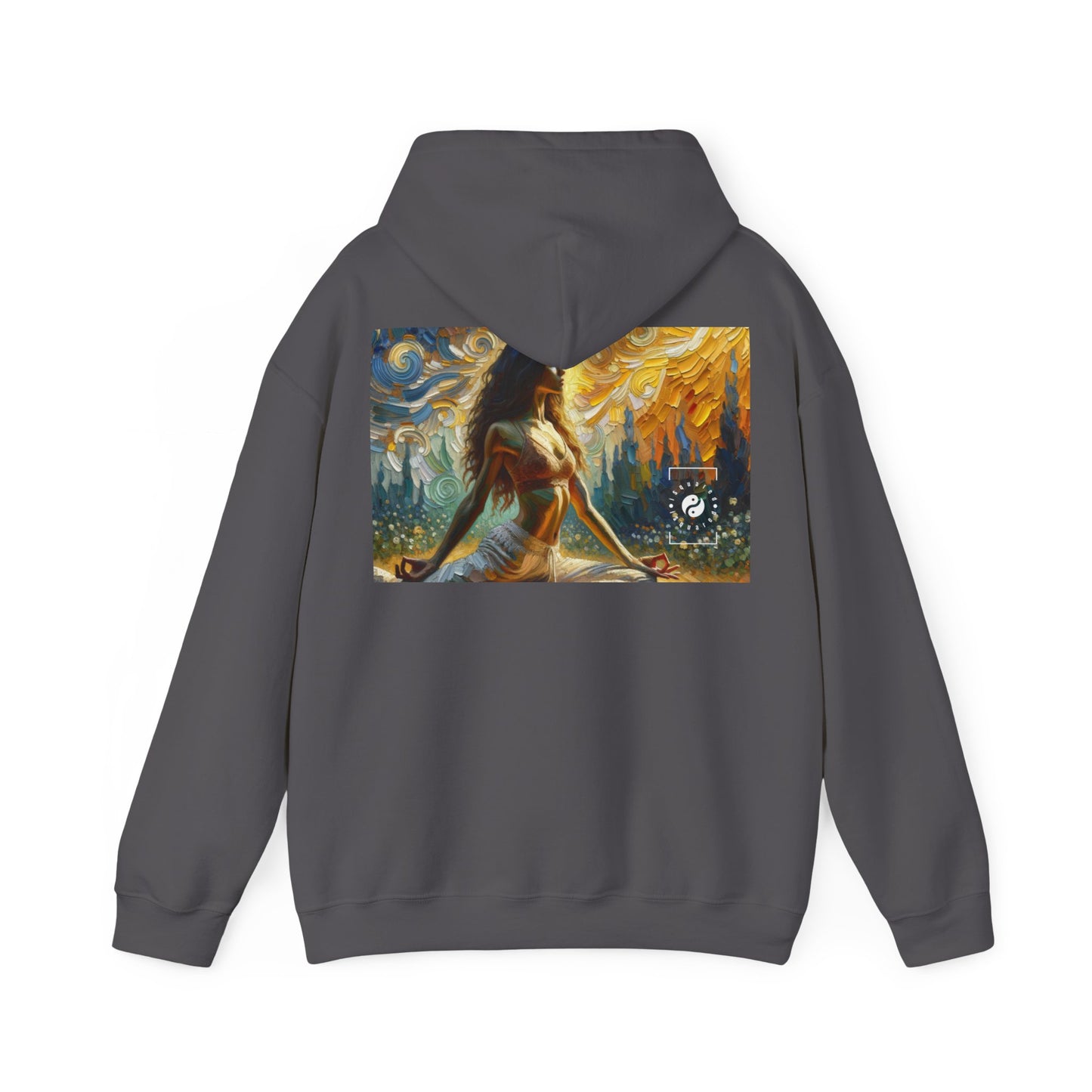 "Golden Warrior: A Tranquil Harmony" - Hoodie