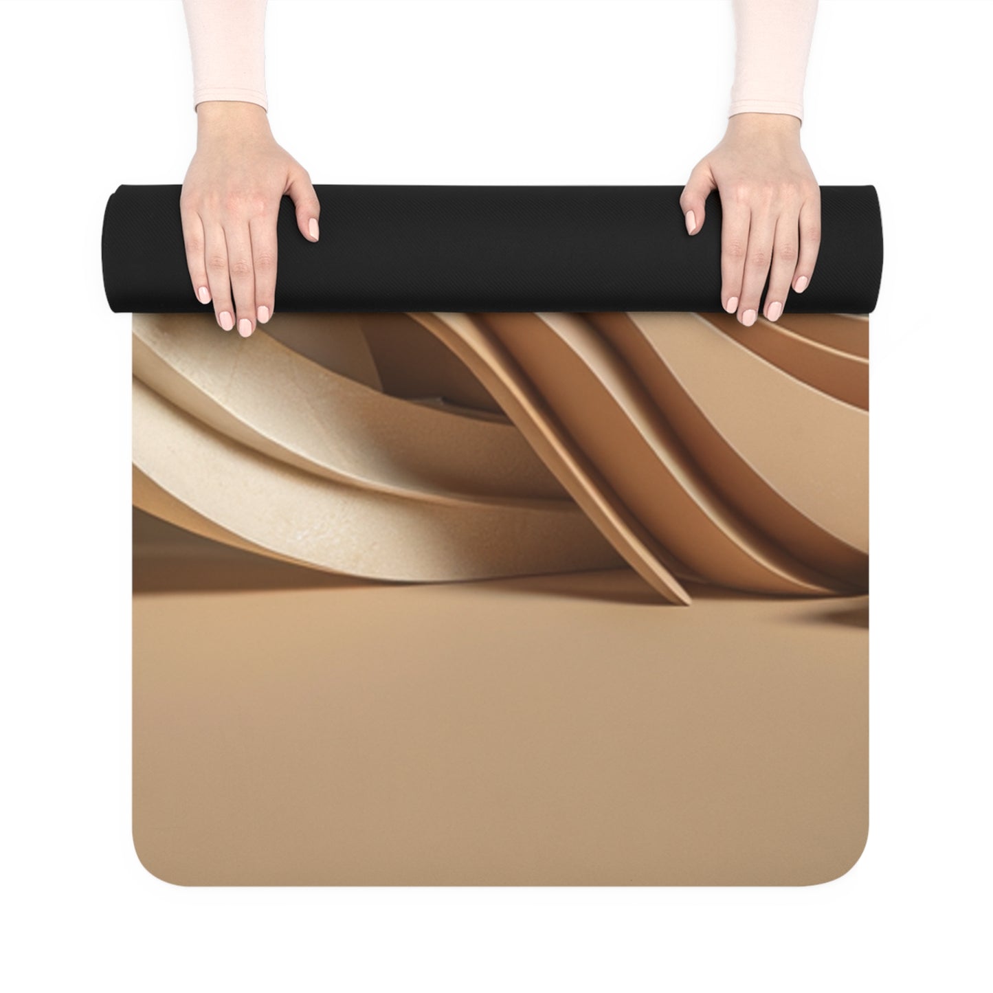 "Hepworth Hues: An Earth Tone Symphony" - Yoga Mat