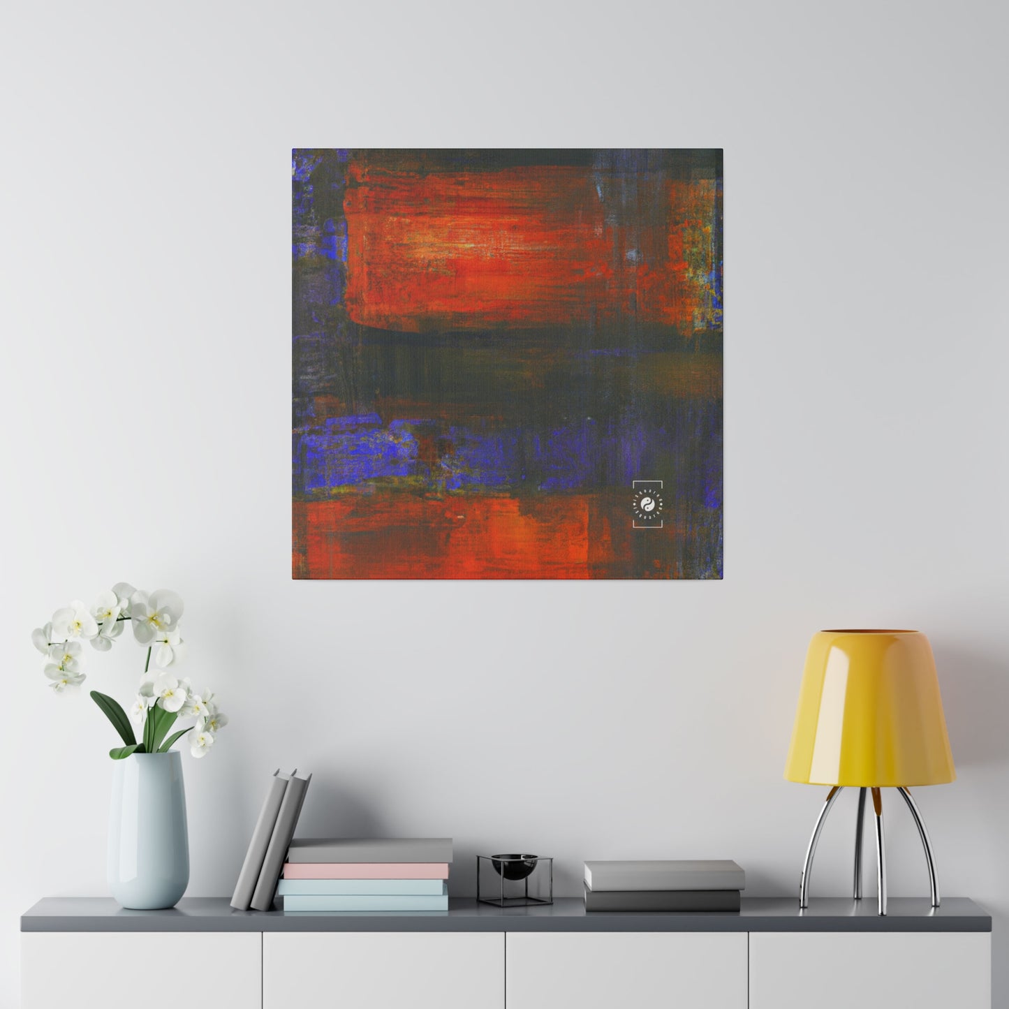 "Chromatic Reverie" - Art Print Canvas