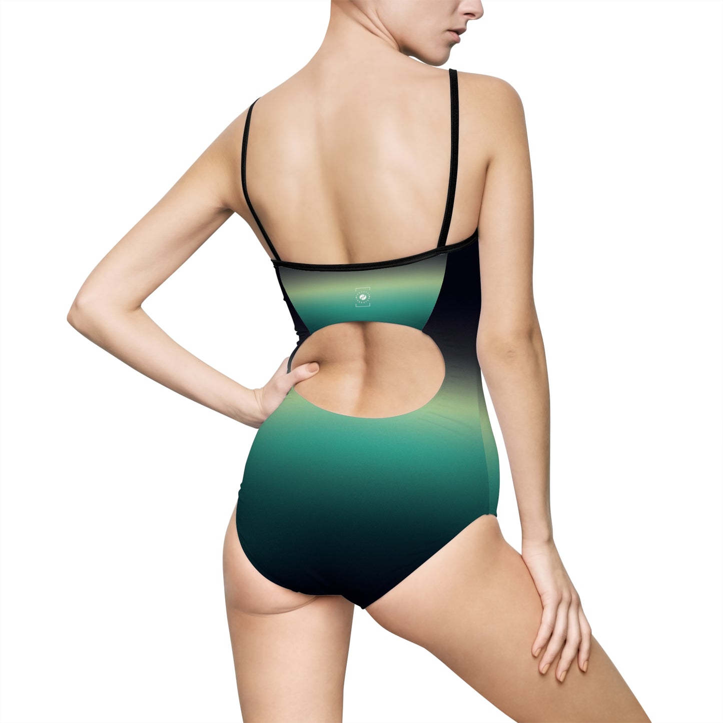 Midnight Gradients - Openback Swimsuit