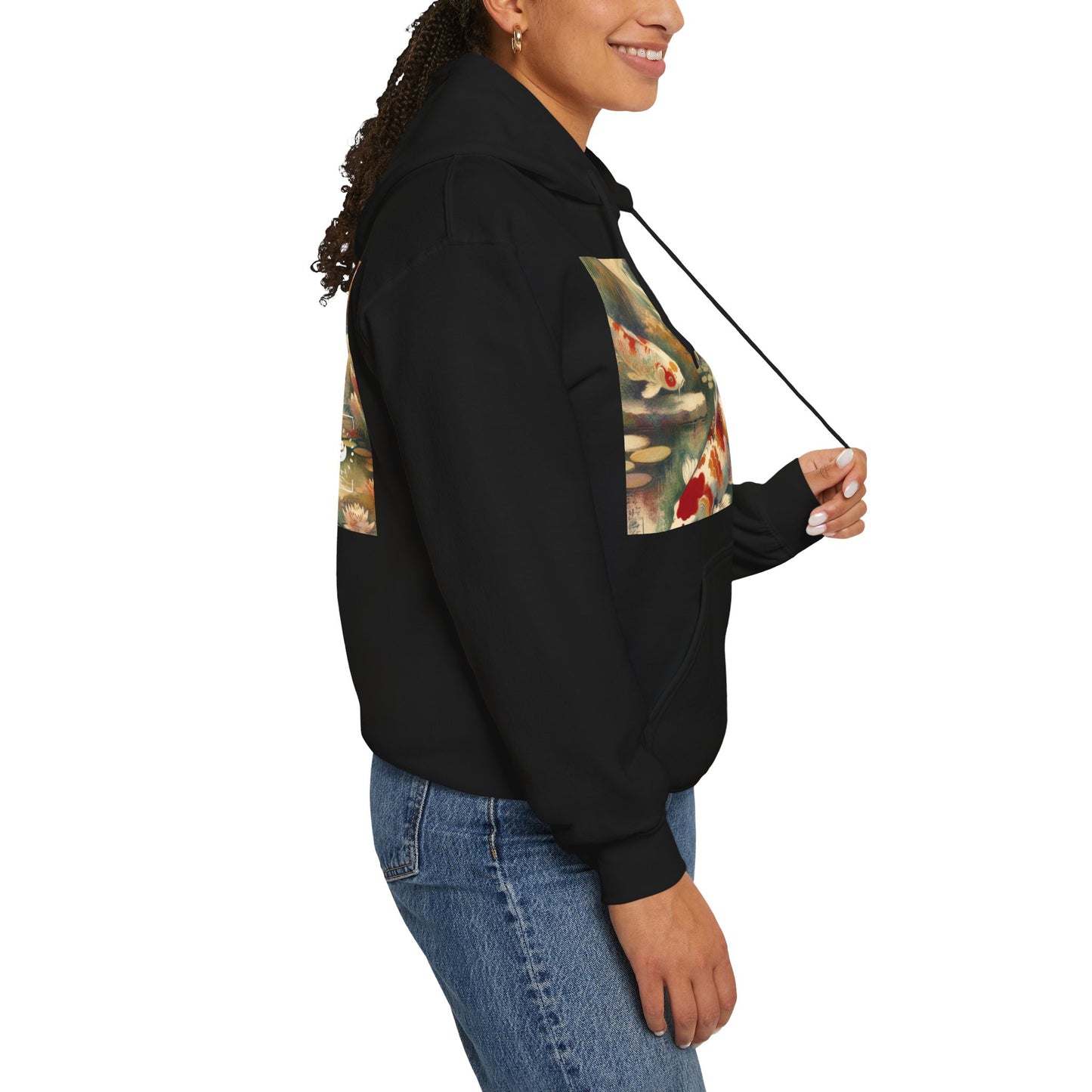 Koi Lily Pond - Hoodie