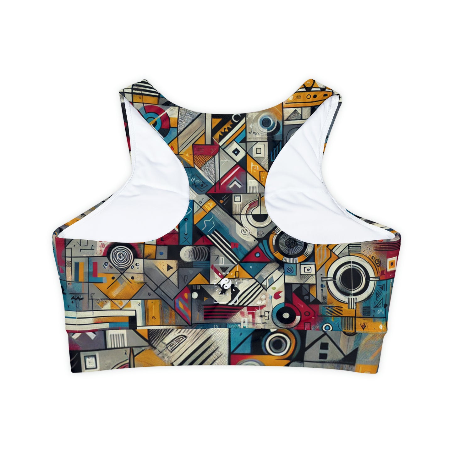 Basquiandinsky - Lined & Padded Sports Bra