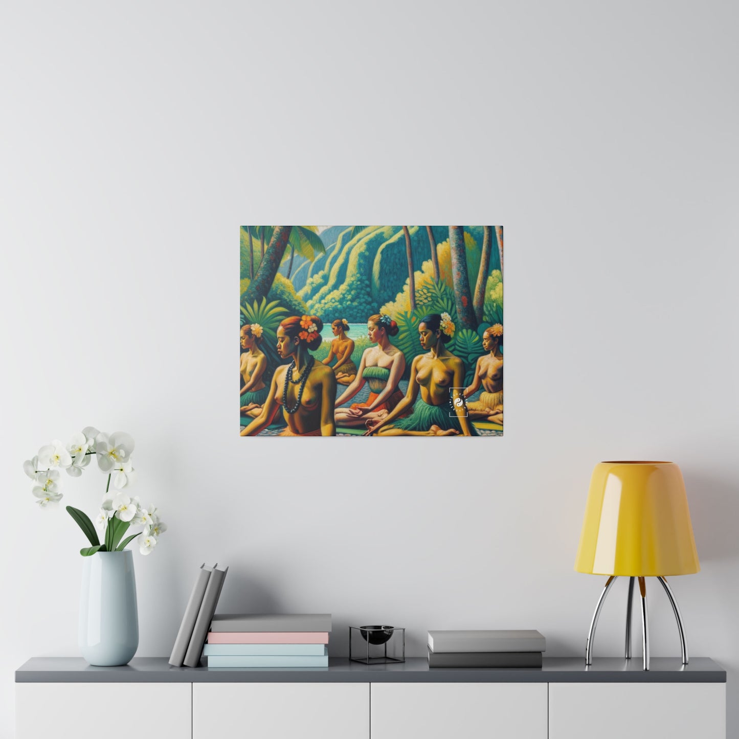 Tahitian Tranquility - Art Print Canvas