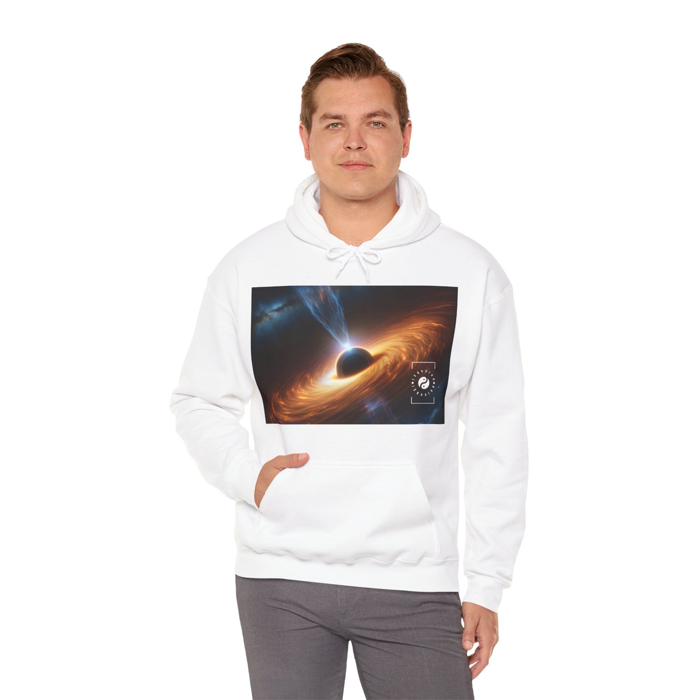 "Discs of Illumination: Black Hole Reverie" - Hoodie