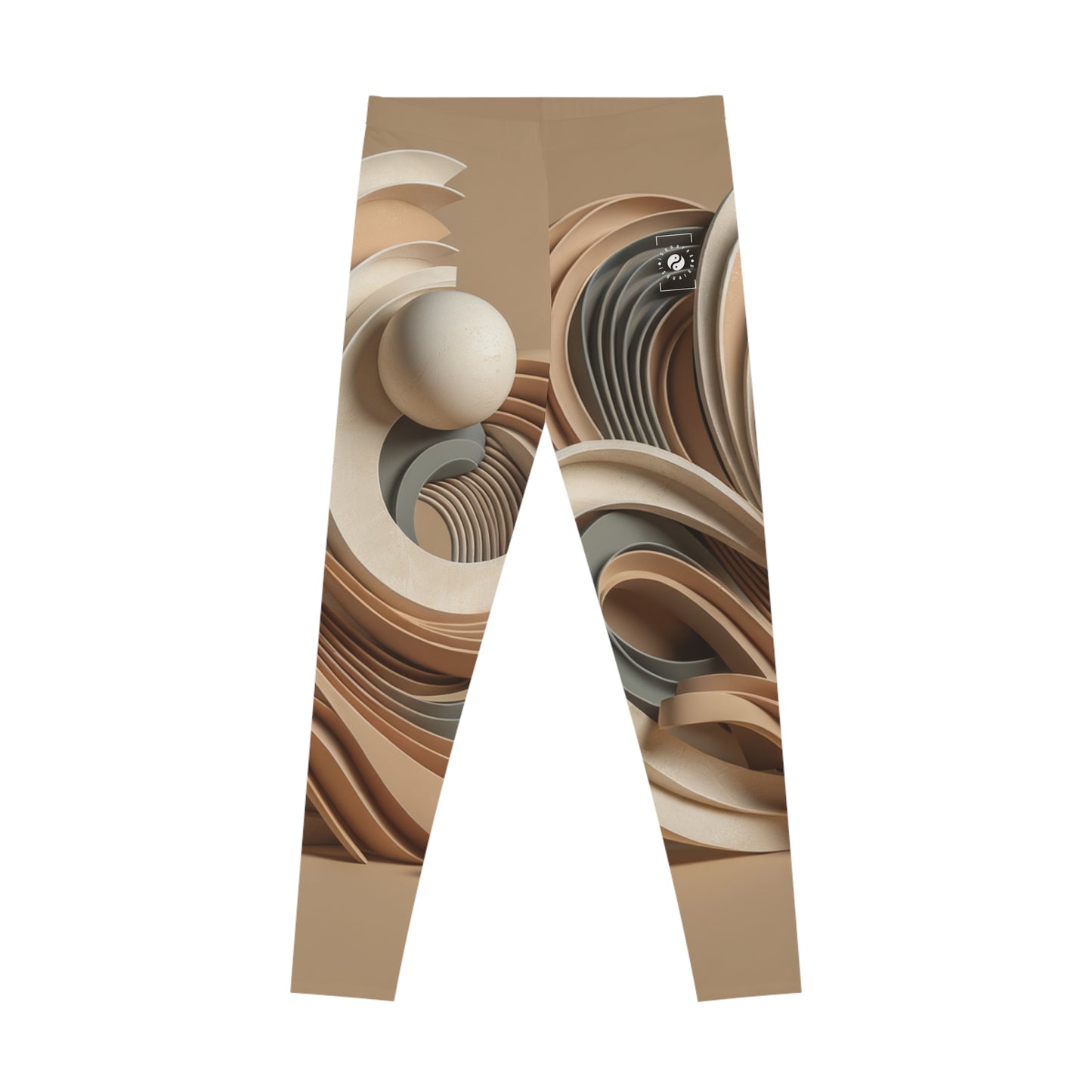 "Hepworth Hues: An Earth Tone Symphony" - Unisex Tights