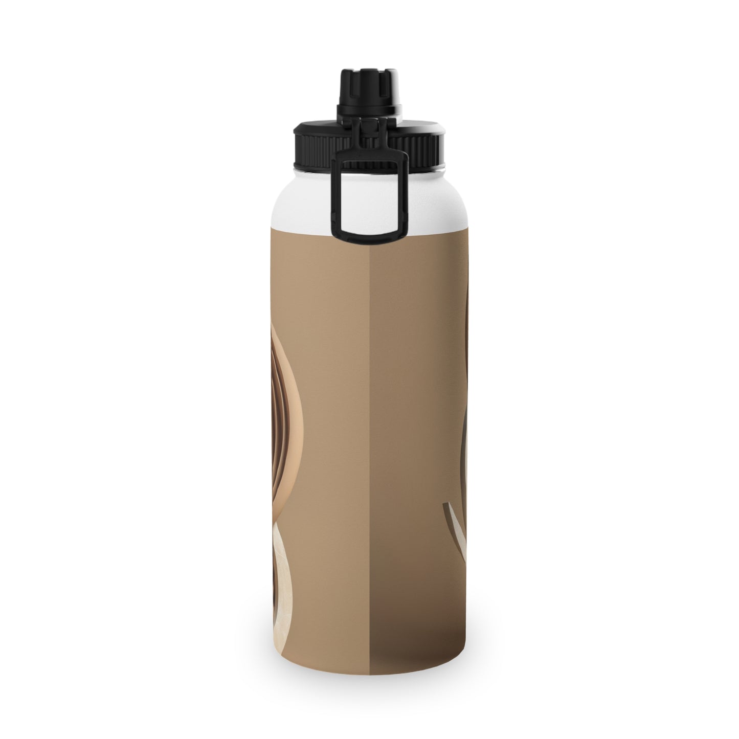 "Hepworth Hues: An Earth Tone Symphony" - Sports Water Bottle