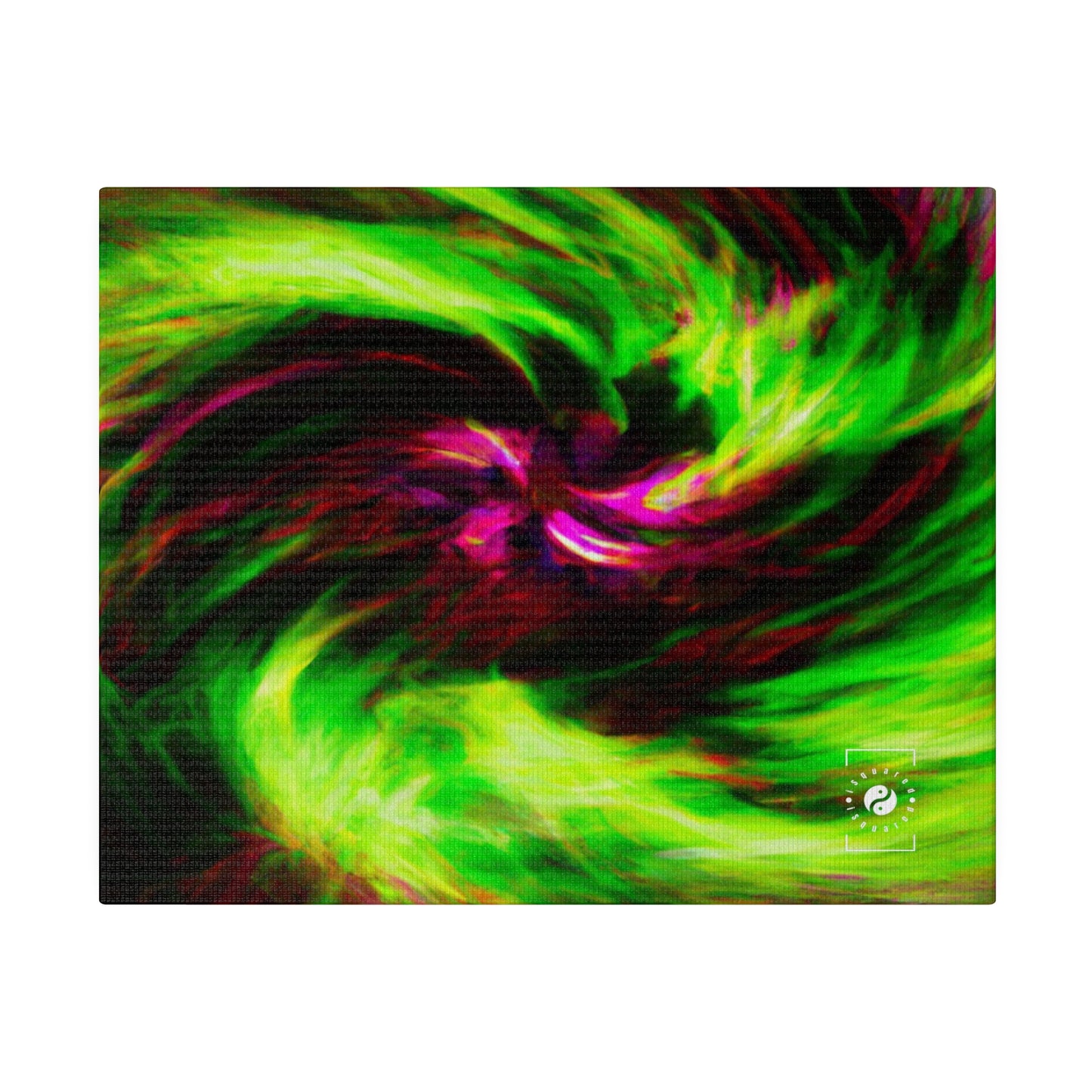 "Galactic Fusion" - Art Print Canvas