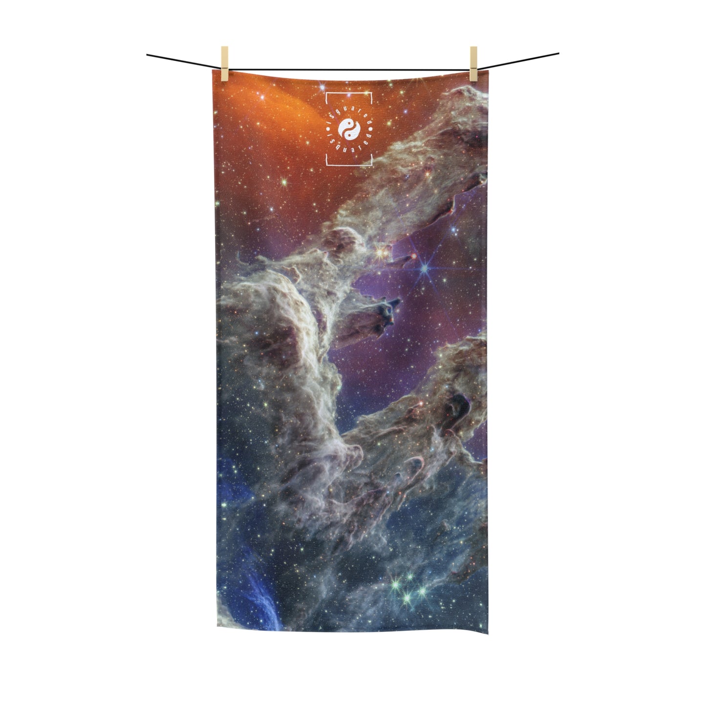 Pillars of Creation (NIRCam and MIRI Composite Image) - JWST Collection - All Purpose Yoga Towel