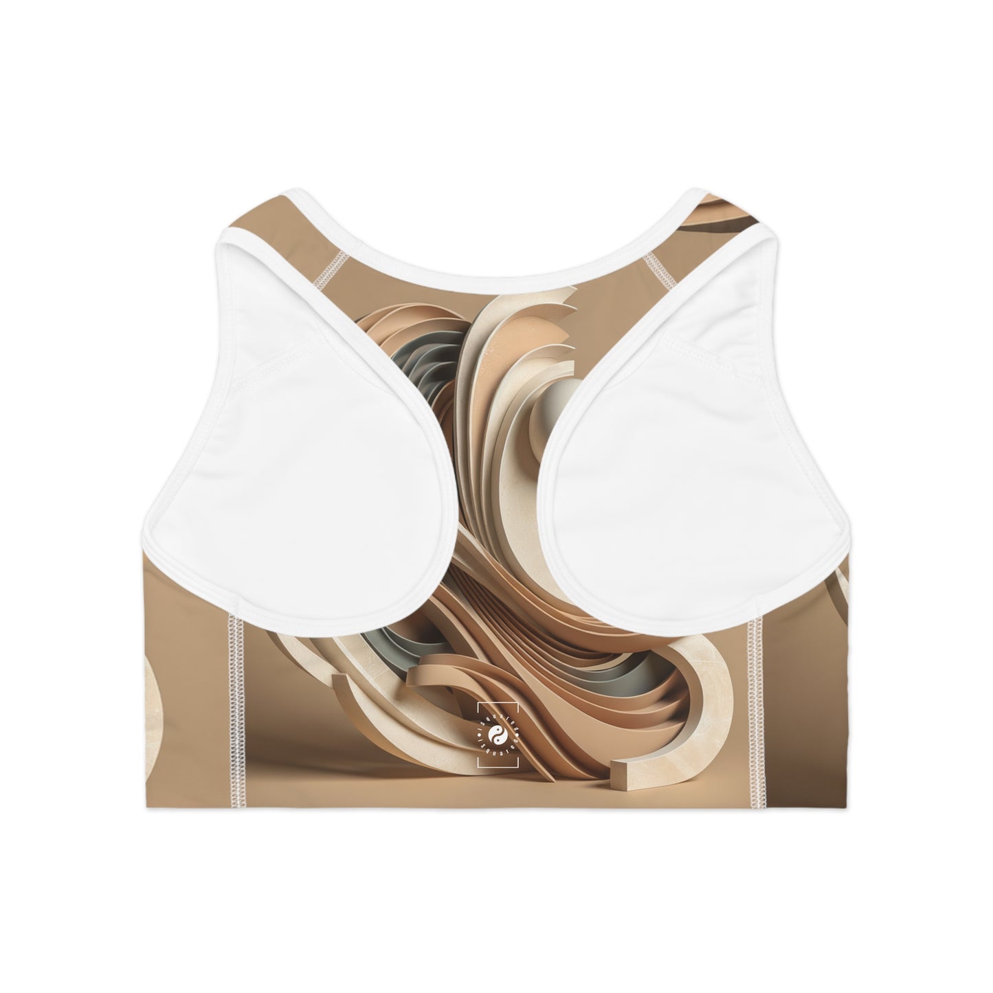 "Hepworth Hues: An Earth Tone Symphony" - High Performance Sports Bra